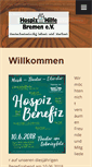 Mobile Screenshot of hospiz-bremen.de